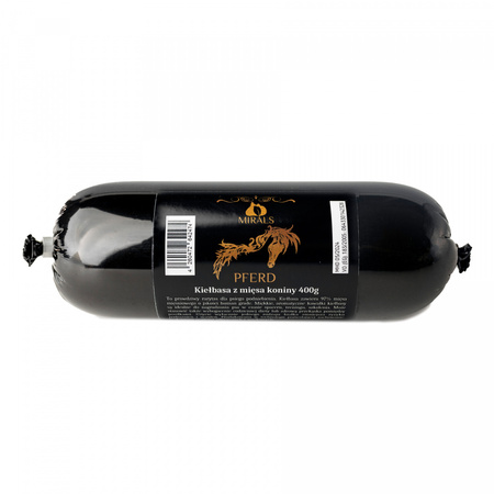 MIRALS Pferd - kiełbasa z mięsa koniny (400g)