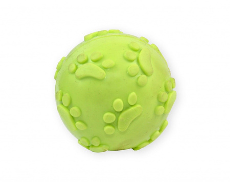 PET NOVA TPR SOUNDBALL YELLOW 6cm    /10
