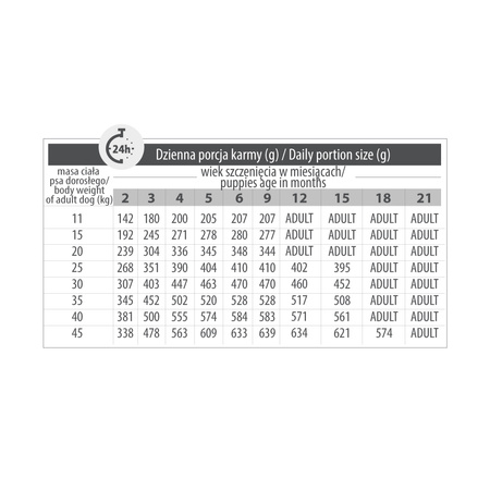 Karma sucha dla psa PUPIL Premium JUNIOR M&L bogata w wołowinę 12 kg