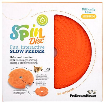 PDH SPIN LICK FRISBEE ORANGE MEDIUM 203