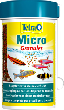 TETRA Micro Granules 100 ml pokarm dla ryb tropikalnych z małymi pyszczkami