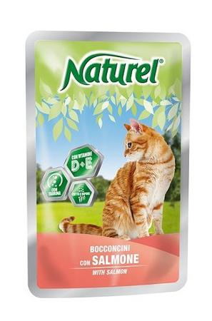 LIFE CAT NATUREL sasz. 100g SALMON /22