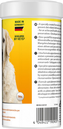 8in1 Vitality Multiwitaminy dla dorosłych psów 70tb