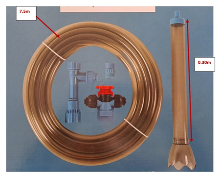 Zolux Syfon In and Out do podmiany wody w akwarium 1,6 x 750 x 1,6 cm