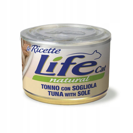 LIFE CAT pusz.150g TUNA + SOLE LA RICETTE /24