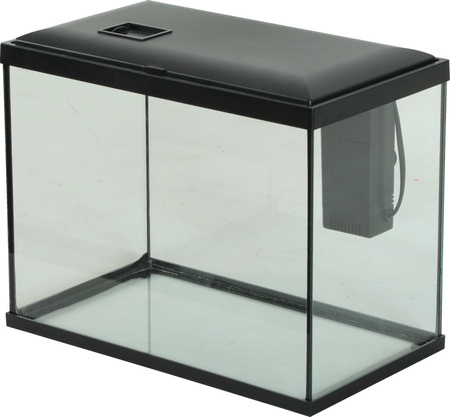 ZOLUX Akwarium INITIO 35 z filtrem kaskadowym 30 i LED 18L czarne + GRATIS 854250+352166+352189+352213+352216