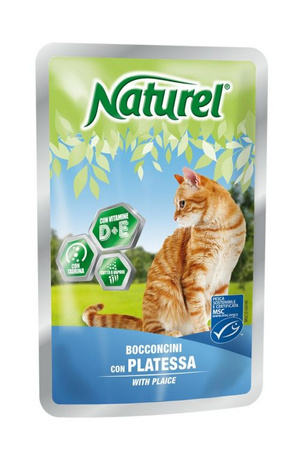 LIFE CAT NATUREL sasz. 100g PLAICE /22
