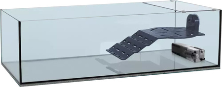 *- ZOLUX Aquaterrarium Karapas Aqua PRIMO 70x27x20 cm kol. czarny