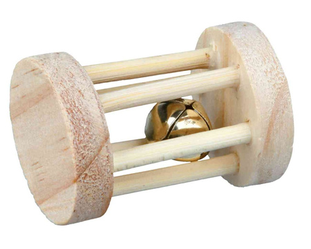 Trixie Drewniana rolka dla gryzoni 5x3,5cm [TX-6183]