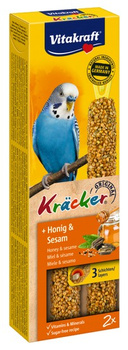 Vitakraft Kracker 2szt Papuga falista Miodowy 60g [10606]