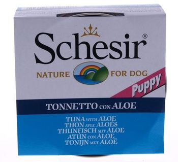 SCHESIR PIES pusz.150g  JUNIOR TUŃCZYK    ALOES    /10/40