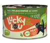 Lucky Lou Lifestage Adult Wołowina i dzik puszka 200g