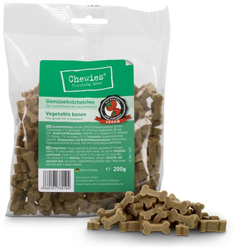 Chewies Training Kosteczki Maxi Warzywa 200g