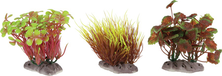 ZOLUX Ozdoba do akwarium zestaw roślin S 6 szt. - zestaw A