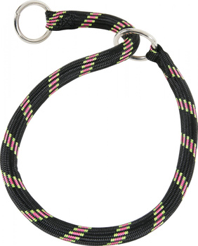 Zolux Obroża nylonowa dla psa sznur dławiąca 65 cm kol. czarny