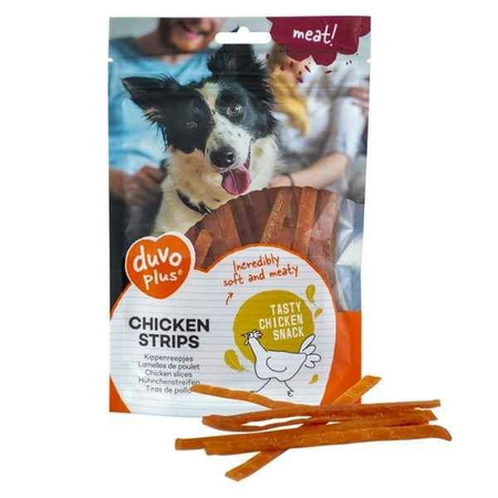 DUVO+ PRZYSMAK DLA PSA 80g CHICKEN STRIPS /10