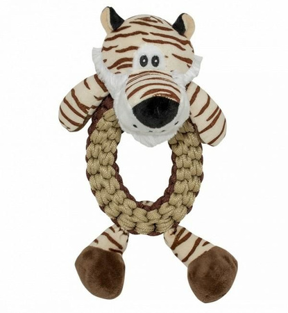 DUVO+ ZABAWKA SZARPAK RING TYGRYS  32x14,5x12cm  12045