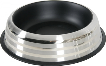 ZOLUX Miska antypoślizgowa dla psa Inox MERENDA 1,85 l kol. czarny