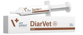 Vetexpert DIARVET pasta 20g - uporczywe i ciężkie biegunki