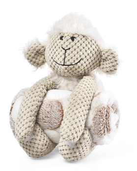 BARRY KING ZABAWKA PLUSZ OWIECZKA+KOCYK 27x23 kocyk 70x60