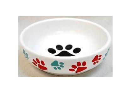 YARRO MISKA CERAMICZNA PIES/KOT MOTYW     ŁAPEK 14x4,5cm