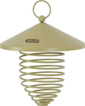*- ZOLUX Spirala mała na kule tłuszczowe z daszkiem kol. oliwkowy