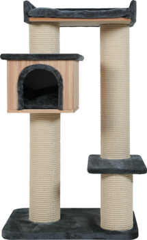 Zolux Drapak dla kota BAMBOO 6 kol. szary 126 cm