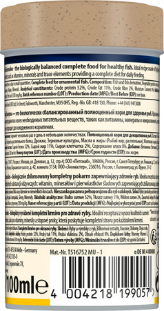TETRA TetraMin Mini Granules 100 ml pokarm w granulkach małe ryby akwariowe