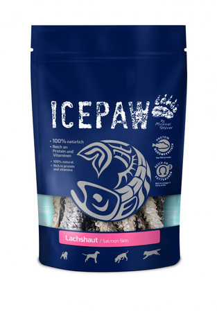 ICEPAW Lachshaut – przysmaki ze skóry łososia (50g)