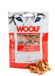 Woolf Soft Salmon Chunkies 100g