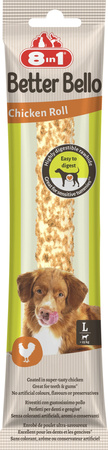 8IN1 Przysmak dla psa BetterBello Roll L kolagen delikatny żołądek kurczak