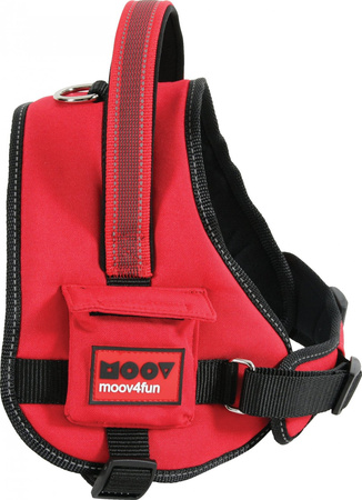 Zolux Szelki dla psa regulowane MOOV COMFORT XL kol. czerwony