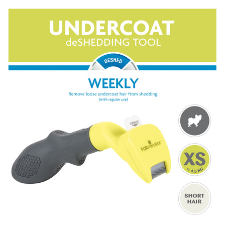 FURMINATOR Szczotka dla psów krótkowłosych - Toy Dog