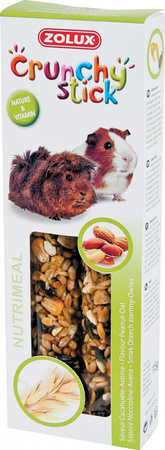 ZOLUX Kolba Crunchy Stick kawia domowa orzech ziemny/owies 115 g